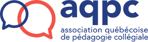 Logo de l'association québécoise de pédagogie collégiale